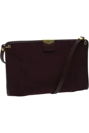 Dior Femme, Pre-owned, Rouge, Taille: ONE Size Pre-owned Tissu sacs-dior