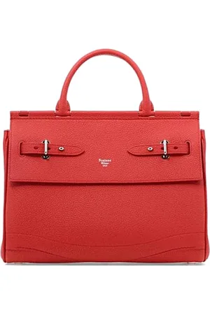 Fontana Femme, Sacs, Rouge, Taille: ONE Size Sac en Cuir Élégant