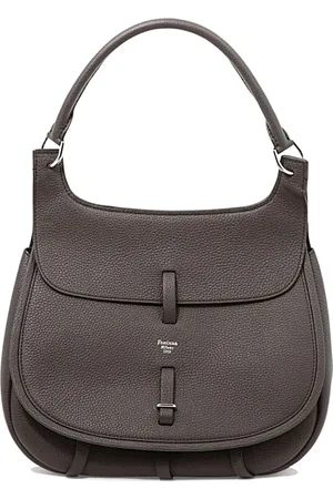 Fontana Femme, Sacs, Brun, Taille: ONE Size Sac en cuir élégant pour un usage quotidien