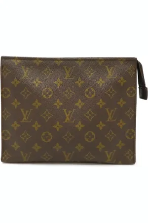 LOUIS VUITTON Femme, Pre-owned, Brun, Taille: ONE Size Pre-owned Toile pochettes-minaudieres