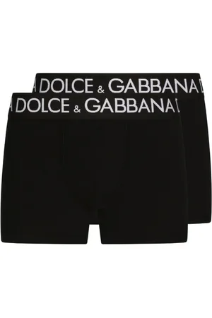 Dolce & Gabbana Homme, Sous-vêtements, Noir, Taille: M Ensemble de Sous-vêtements Noir avec Logo Élastique