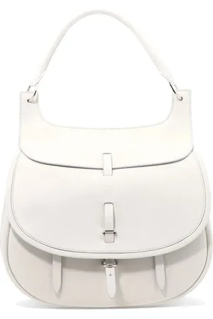 Fontana Femme, Sacs, Blanc, Taille: ONE Size Sac en cuir élégant pour un usage quotidien