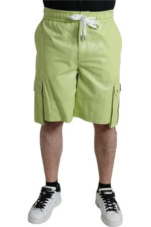 Dolce & Gabbana Homme, Shorts, Vert, Taille: L Shorts cargo Bermuda élégants en vert