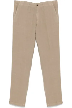 corneliani Homme, Pantalons, , Taille: XL Pantalon en lin avec poches latérales et arrière