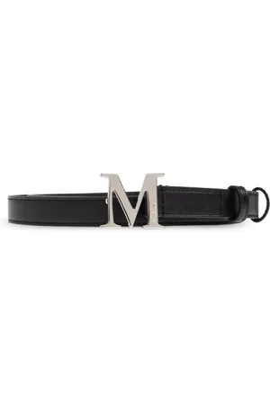 Max Mara Femme, Accessoires, Noir, Taille: L Ceinture en cuir