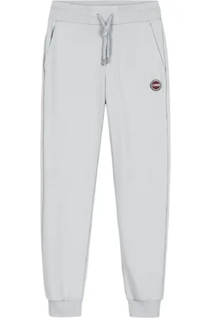 Colmar Homme, Pantalons, Gris, Taille: S Pantalon de survêtement gris avec détails côtelés