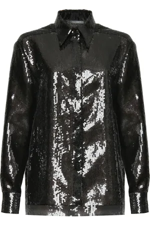 Alberta Ferretti Femme, Blouses et Chemises, Noir, Taille: 38 FR Chemise Noire 0555