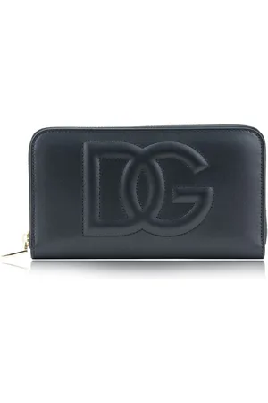 Dolce & Gabbana Femme, Accessoires, Noir, Taille: ONE Size Portefeuille femme avec logo