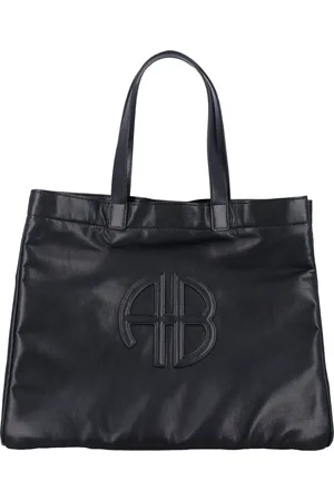 ANINE BING Femme, Sacs, Noir, Taille: ONE Size Sac à main noir Large Rio Tote Bag