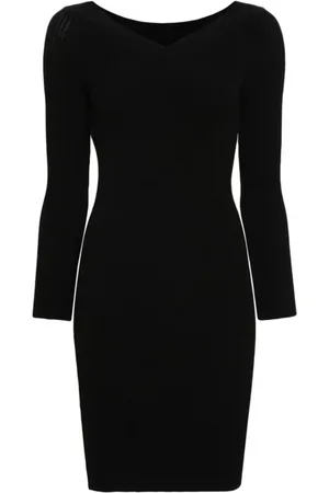 Alberta Ferretti Femme, Robes, Noir, Taille: 38 FR Robe Élégante Noire