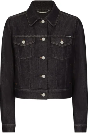 Dolce & Gabbana Femme, Vestes, Noir, Taille: 40 FR Veste Élégante avec Variante Assortie