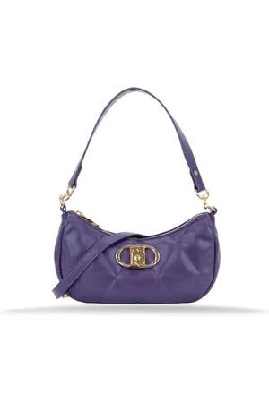 Liu Jo Femme, Sacs, Violet, Taille: ONE Size Sac bandoulière matelassé avec fermeture éclair