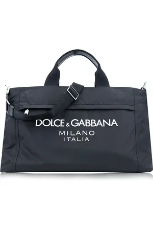 Dolce & Gabbana Femme, Sacs, Noir, Taille: ONE Size Sac de Voyage Femme en Nylon avec Fermeture Éclair