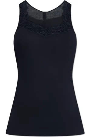 Hanro Femme, Tops, Noir, Taille: 40 FR Top Delight