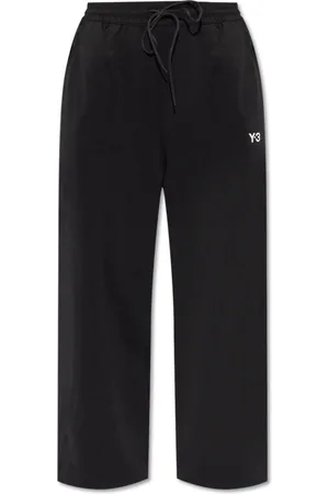 Y-3 Femme, Pantalons, Noir, Taille: 38 FR Pantalon de survêtement avec logo