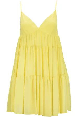 ANIYE BY Femme, Robes, Jaune, Taille: 40 FR Robe Jaune Slip