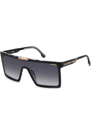 Carrera Homme, Accessoires, Noir, Taille: ONE Size Lunettes de soleil en cristal noir gris foncé ombré