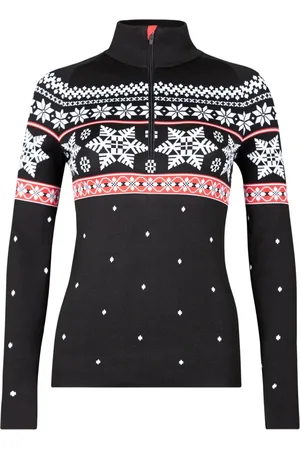 newland Femme, Pulls, Noir, Taille: 38 FR Pull en Maille Col Roulé