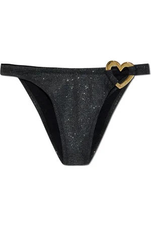 Moschino Femme, Maillots de bain, Noir, Taille: 44 FR Bas de maillot de bain