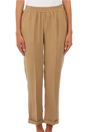 LE TRICOT PERUGIA Femme, Pantalons, , Taille: 40 FR Pantalon Chameau