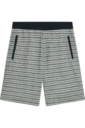 Cinque Homme, Maillots de bain, Bleu, Taille: L Shorts de Plage Rayés