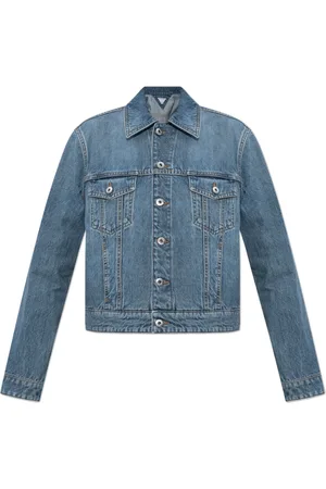 Bottega Veneta Femme, Vestes, Bleu, Taille: 38 FR Veste en jean