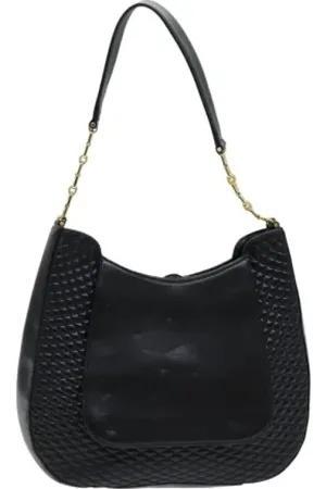 Bally Femme, Pre-owned, Noir, Taille: ONE Size Pre-owned Cuir sacs-ports-paule
