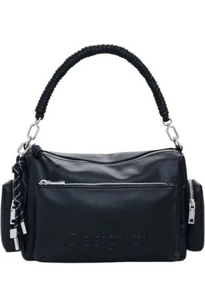 Desigual Femme, Sacs, Noir, Taille: ONE Size Grande Collection de Sacs pour Femmes en Polyuréthane