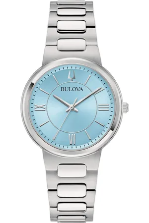 BULOVA Femme, Accessoires, Bleu, Taille: ONE Size Élégance Classique