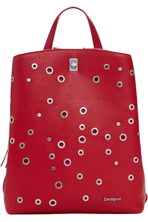 Desigual Femme, Sacs, Rouge, Taille: ONE Size Collection de Sacs à Dos pour Femmes Élégants