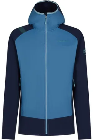 La Sportiva Homme, Sport, Bleu, Taille: M Sweat à capuche bleu Kopak pour activités extérieures