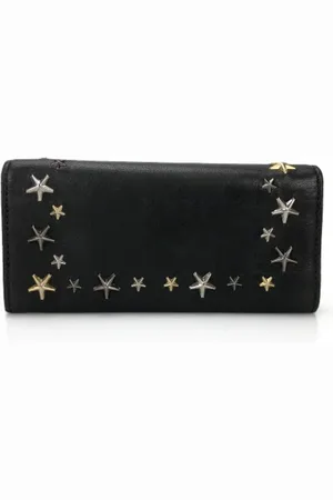 Jimmy Choo Femme, Pre-owned, Noir, Taille: ONE Size Pre-owned Cuir petite-maroquinerie