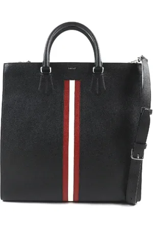 Bally Homme, Pre-owned, Noir, Taille: ONE Size Pre-owned Cuir sacs-ports-paule