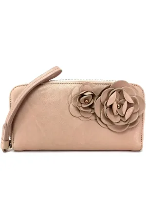 Jimmy Choo Femme, Pre-owned, Rose, Taille: ONE Size Pre-owned Cuir petite-maroquinerie