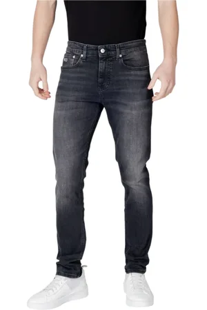 Tommy Hilfiger Homme, Jeans, Noir, Taille: W38 L32 Collection de Slim Jeans en Coton Protocole