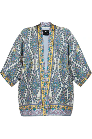 Etro Femme, Blouses et Chemises, Multicolore, Taille: 42 FR Chemise en soie