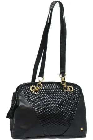 Bally Femme, Pre-owned, Noir, Taille: ONE Size Pre-owned Cuir sacs-ports-paule