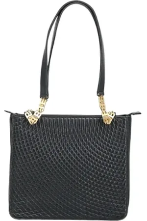 Bally Femme, Pre-owned, Noir, Taille: ONE Size Pre-owned Cuir sacs-main