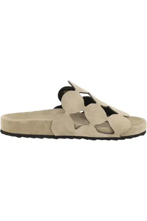 Pierre Hardy Femme, Chaussures, , Taille: 37 EU Sandales en daim à motif de bulles large bride