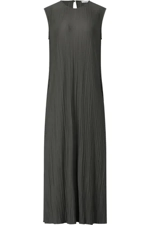 Samsøe Samsøe Femme, Robes, Vert, Taille: 40 FR Robe Plissée Sauma
