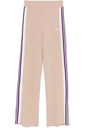 Autry Femme, Pantalons, , Taille: 40 FR Pantalon avec broderie et rayures