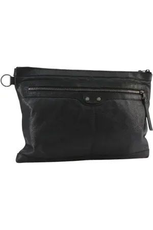 Balenciaga Femme, Pre-owned, Noir, Taille: ONE Size Pre-owned Cuir pochettes-minaudieres