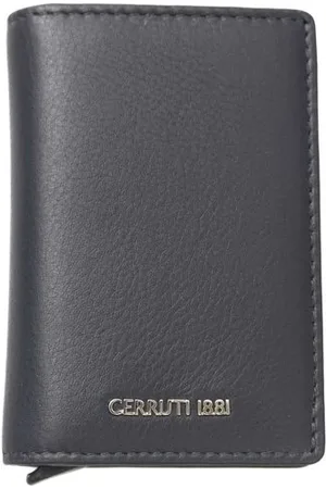 Cerruti 1881 Homme, Accessoires, Bleu, Taille: ONE Size Portefeuille en cuir bleu pour homme