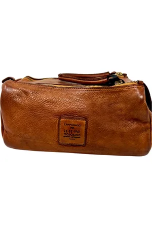 Campomaggi Unisex, Sacs, Brun, Taille: ONE Size Trousse de Beauté en Cuir avec Détails Pratiques