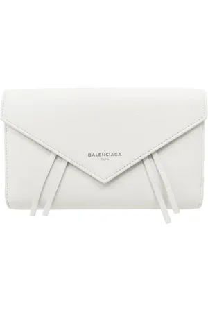 Balenciaga Femme, Pre-owned, Blanc, Taille: ONE Size Pre-owned Cuir petite-maroquinerie