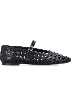 Miista Femme, Chaussures, Noir, Taille: 39 EU Ballerines Noires Fermées avec Bout Carré