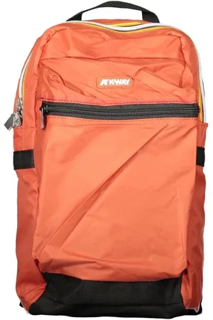 K-Way Homme, Sacs, Rouge, Taille: ONE Size Sac à Dos en Polyamide Rouge avec Plusieurs Compartiments
