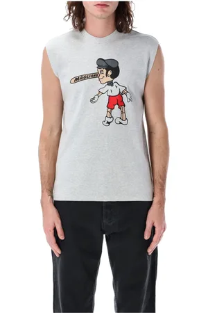 MAGLIANO Homme, Tops, Gris, Taille: L Haut Mascotte Tank Gris