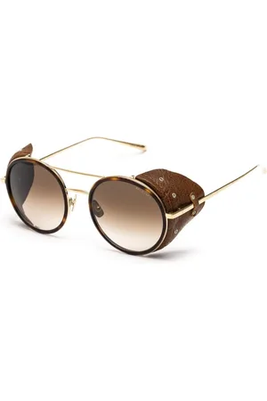 Belstaff Femme, Accessoires, Jaune, Taille: ONE Size Lunettes de soleil en titane avec verres Zeiss