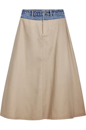 Desigual Femme, Jupes, , Taille: 36 FR Robe longue femme en coton et lyocell